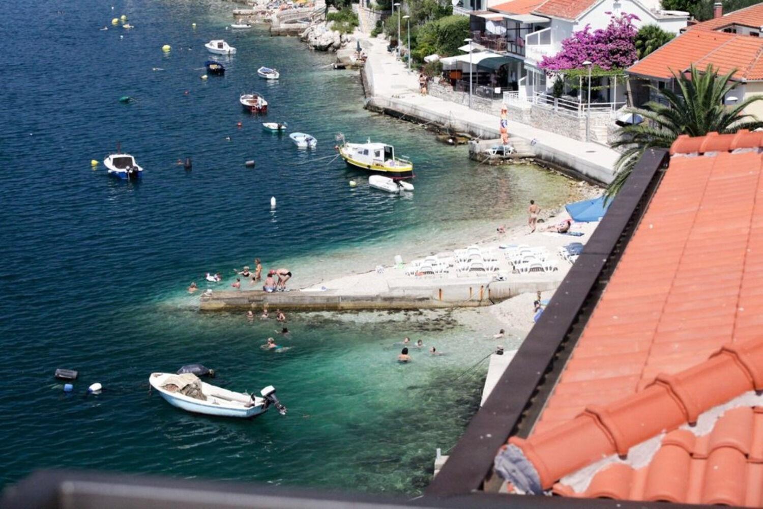 Apartments Drago - With Sea View Klek Esterno foto
